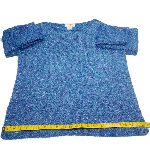 Fuzzy Cozy Multi-Colored Sweater - Picture 11 of 12